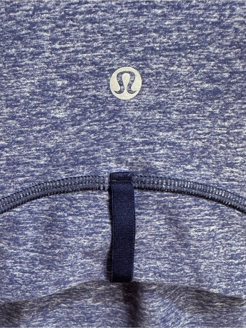 Lululemon Define Jacket (Rulu) Size 8 Heathered Hero Blue Flattering Fit $128 - Picture 5 of 6